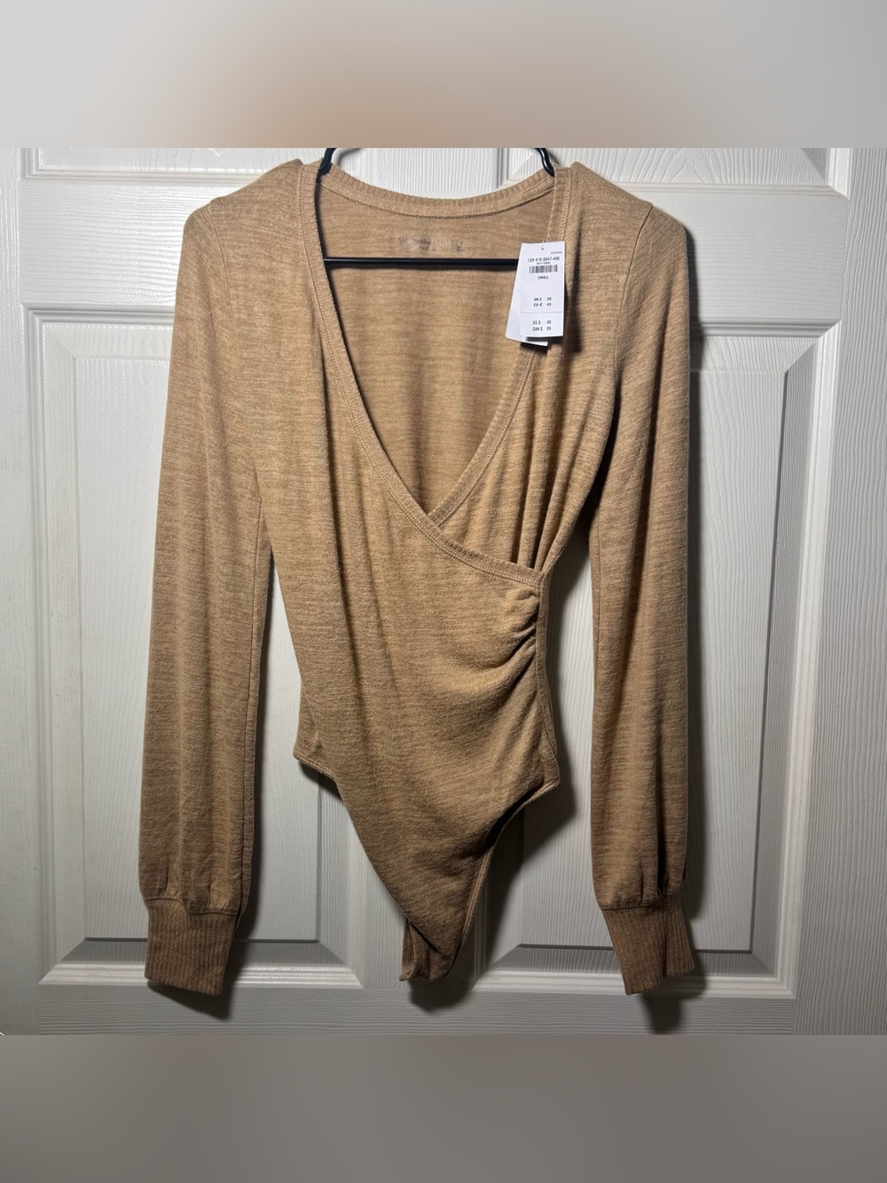 Women’s Abercrombie & Fitch Beige Bodysuit S